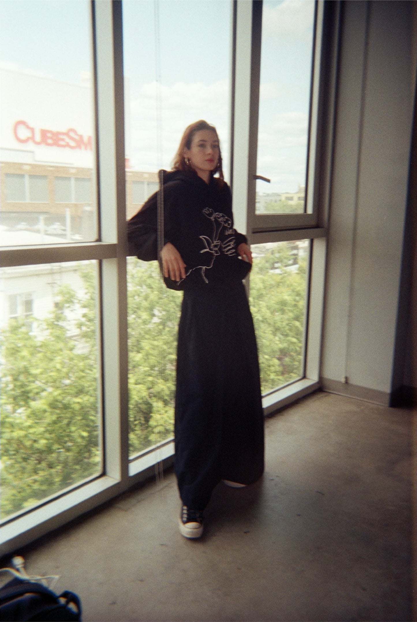 Well Studios Floral Hoodie (pre made)