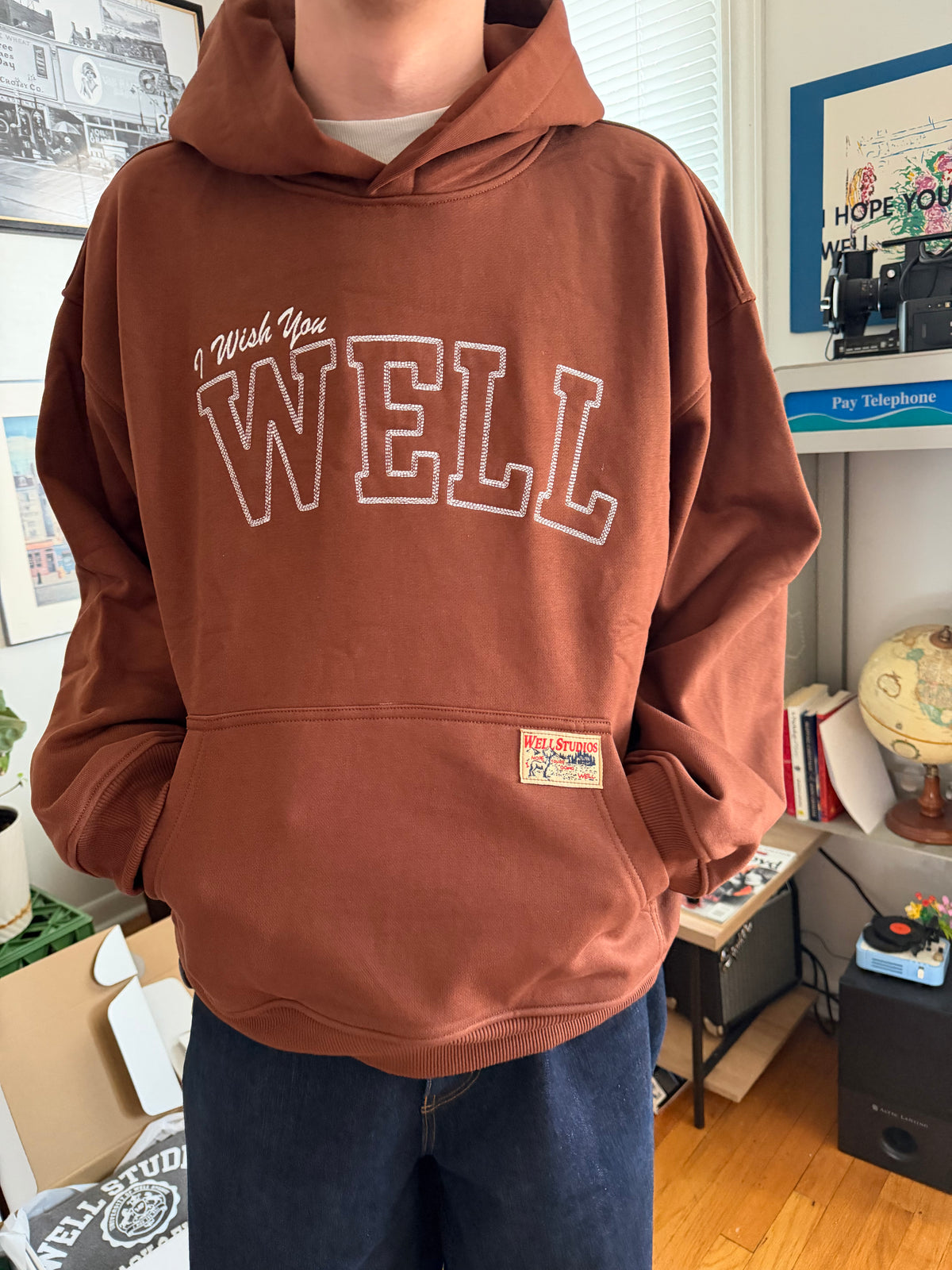 I wish you well hoodie (sample)