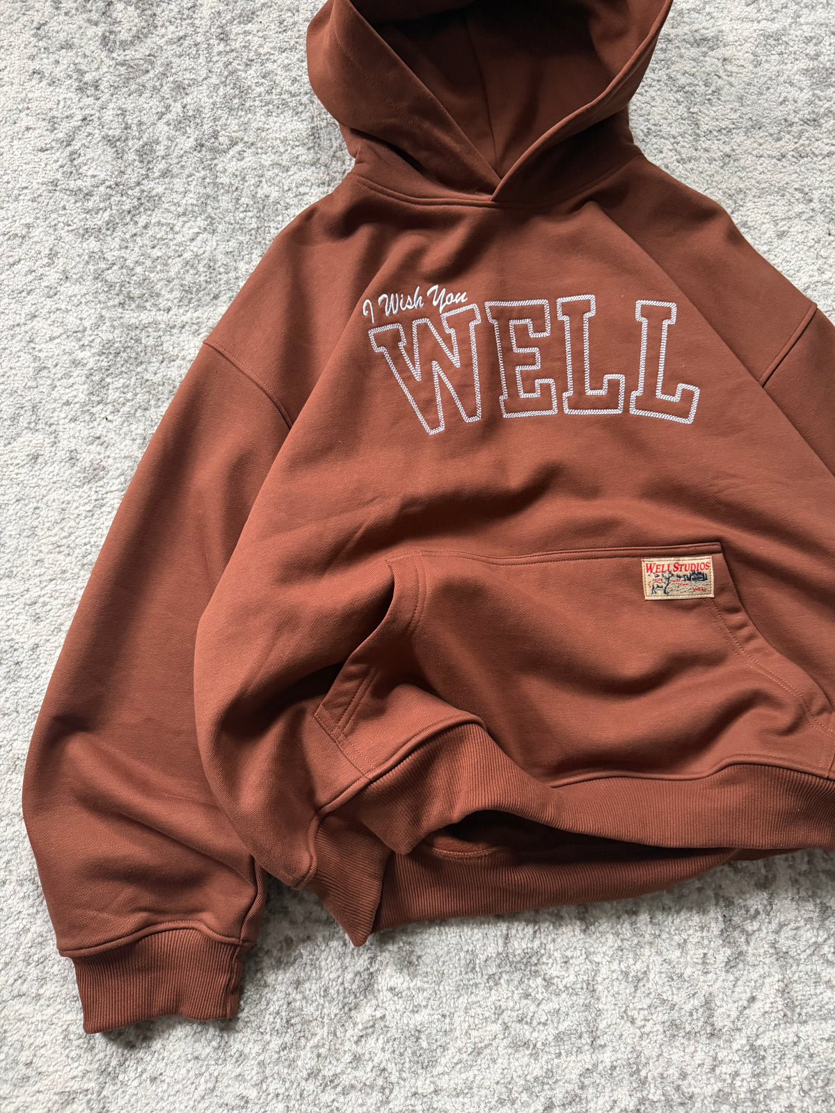 I wish you well hoodie (sample)