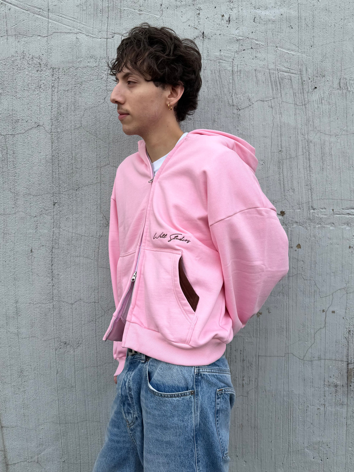 Pink Double hood (Sample)