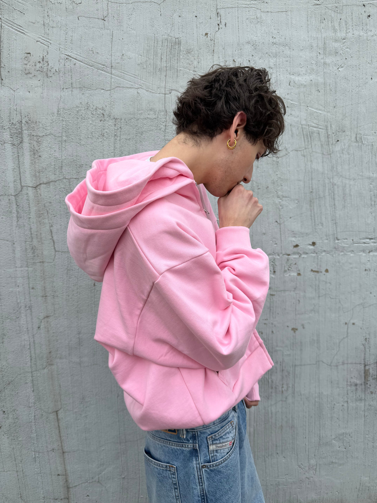Pink Double hood (Sample)