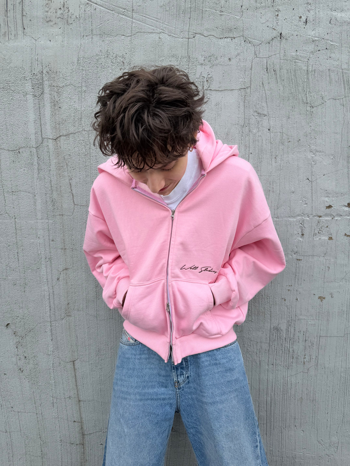 Pink Double hood (Sample)