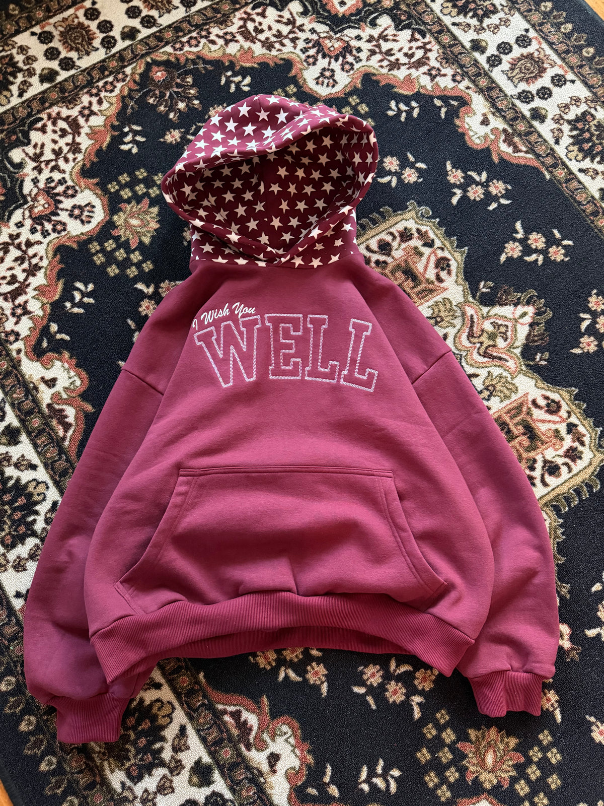 I wish you well star hoodie (sample)