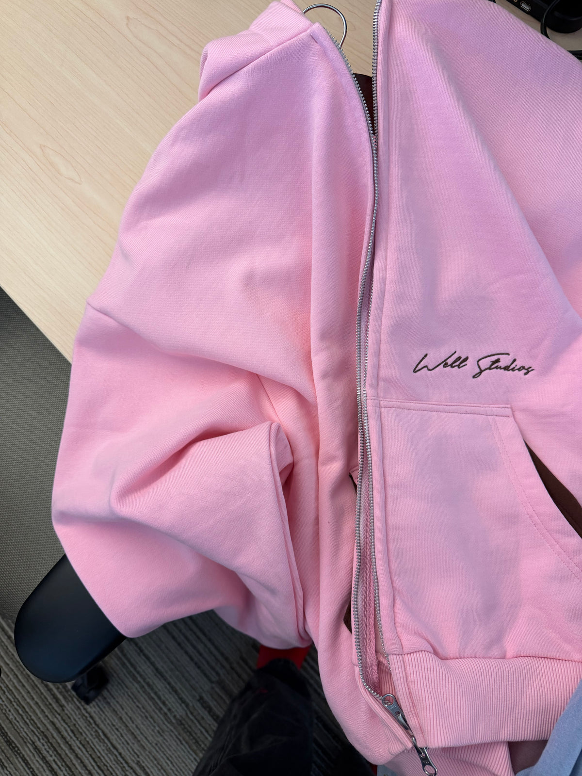 Pink Double hood (Sample)