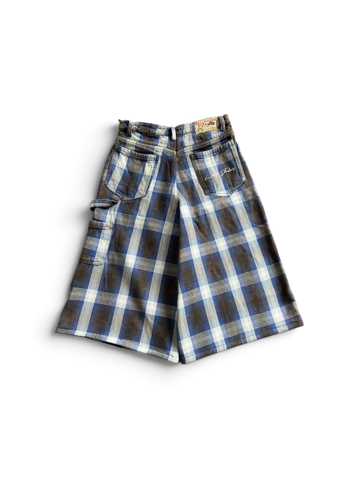Plaid Denim (blue and grey)