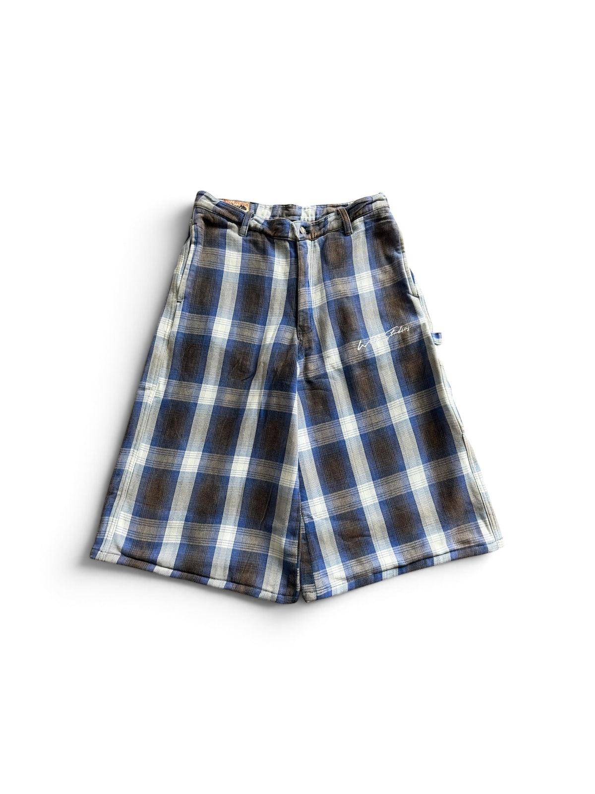Plaid Denim (blue and grey)